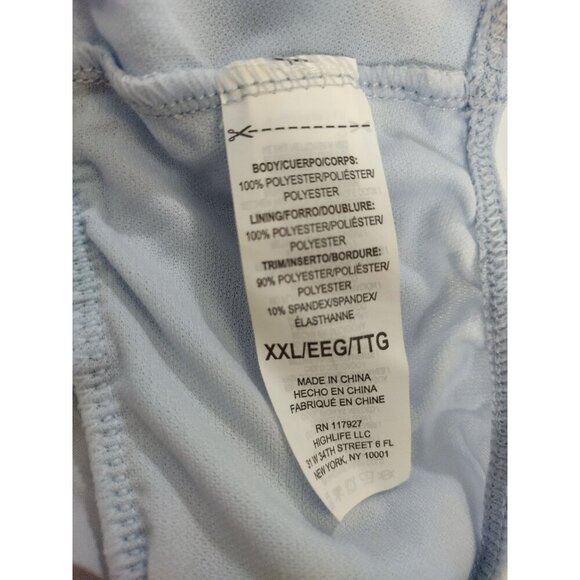 Reebok XXL Light Blue Mens Athletic Running Shorts Lightweight Polyester. - Picture 4 of 8